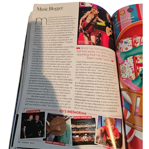 Teen Vogue Magazine August 2013 Emma Watson Cover Issue A+ Fashion Denim Ideas - Picture 12 of 13